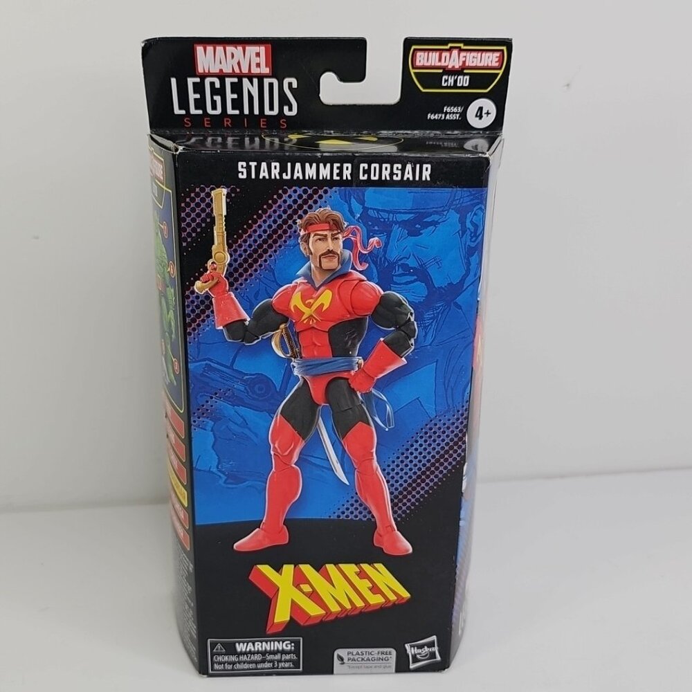 Marvel Legends X-Men BAF CH'OD - Starjammer Corsair Sealed New Build A Figure